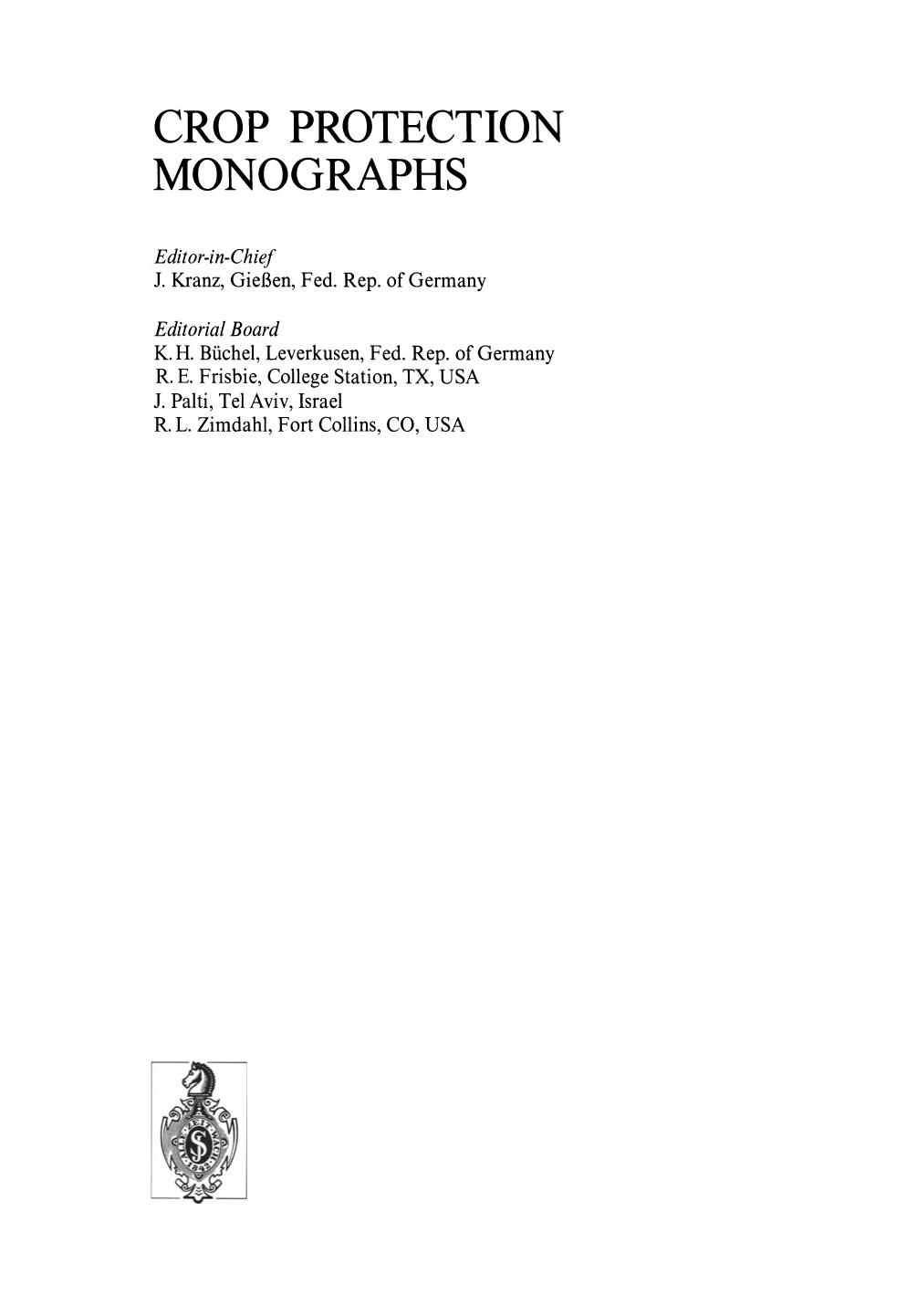 Breeding for resistance to diseases and insect pests by Dr. Dhan Pal Singh (auth.)