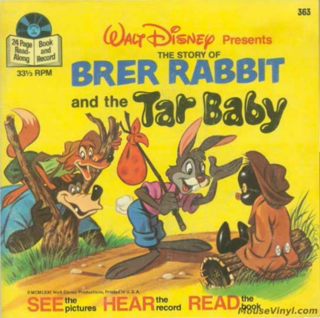 Brer Rabbit and the Tar Baby - See, Hear, Read by Walt Disney