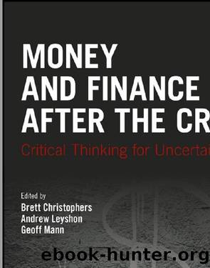 Brett Christophers by Money & Finance After the Crisis