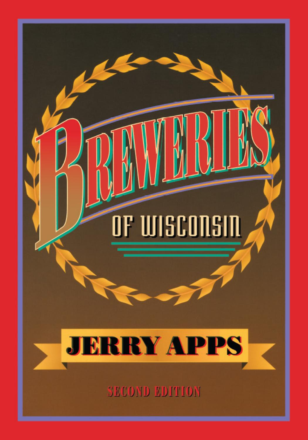 Breweries of Wisconsin by Jerry Apps