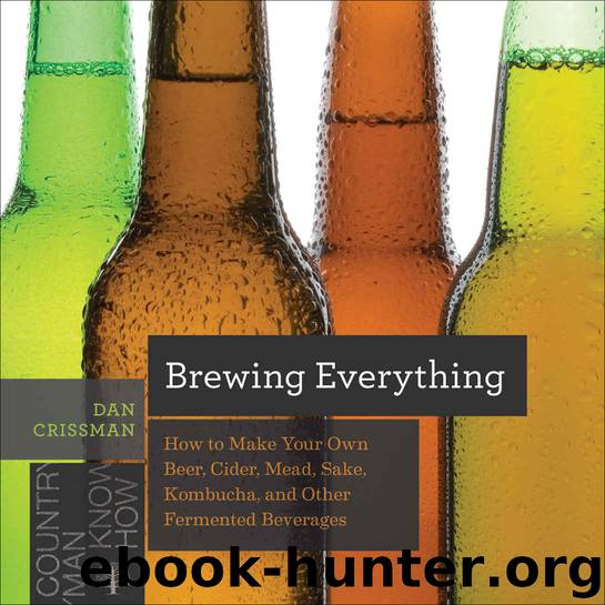 Brewing Everything: How to Make Your Own Beer, Cider, Mead, Sake, Kombucha, and Other Fermented Beverages (Countryman Know How) by Dan Crissman