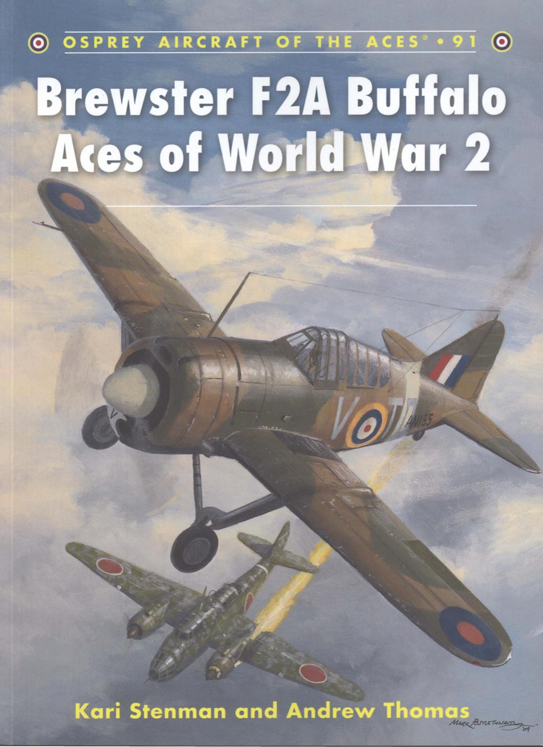 Brewster F2A Buffalo Aces of World War 2 by Kari Stenman; Andrew Thomas; Chris Davey(Illustrator)