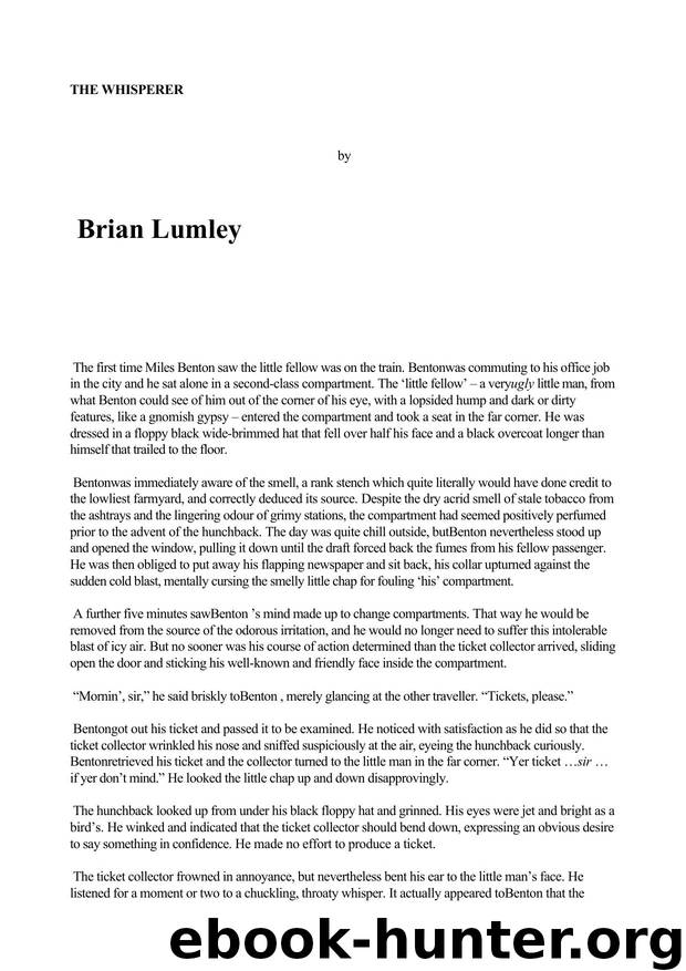 Brian Lumley by The Whisperer