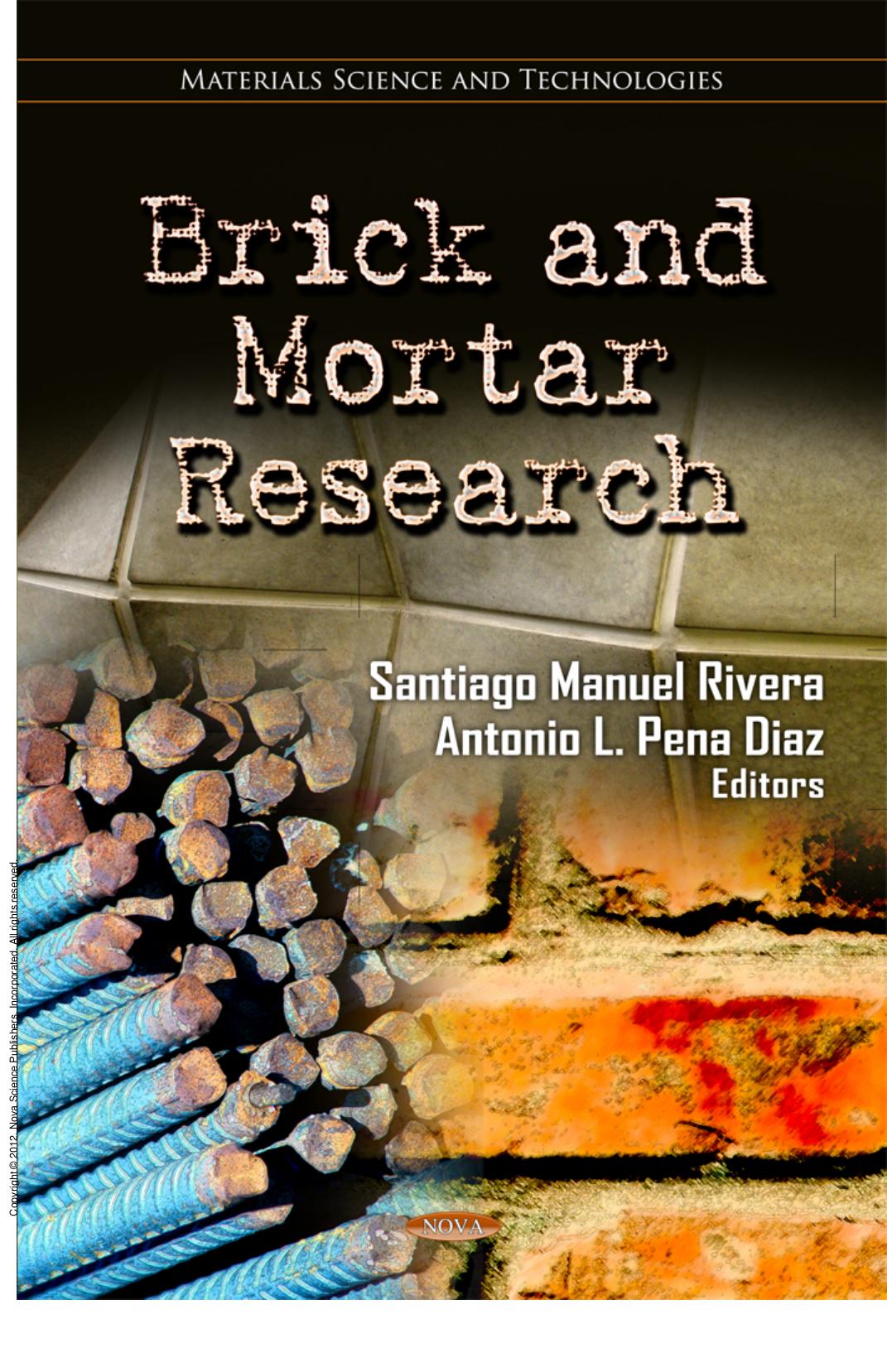 Brick and Mortar Research by Santiago Manuel Rivera; Antonio L. Pena Diaz
