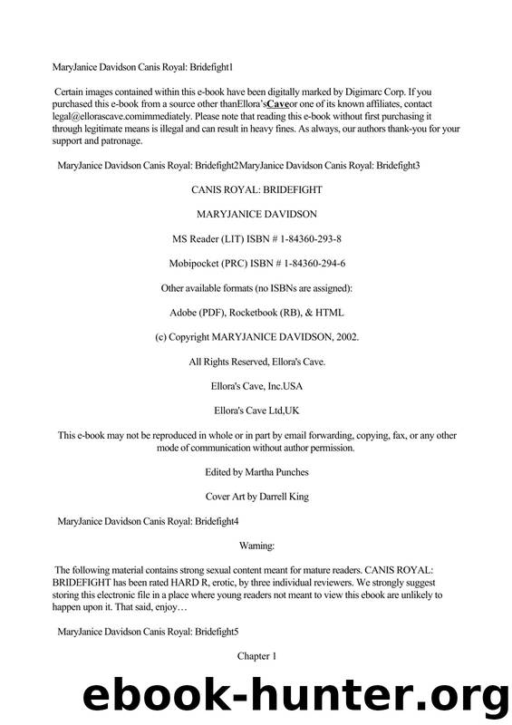 Bridefight by MaryJanice Davidson