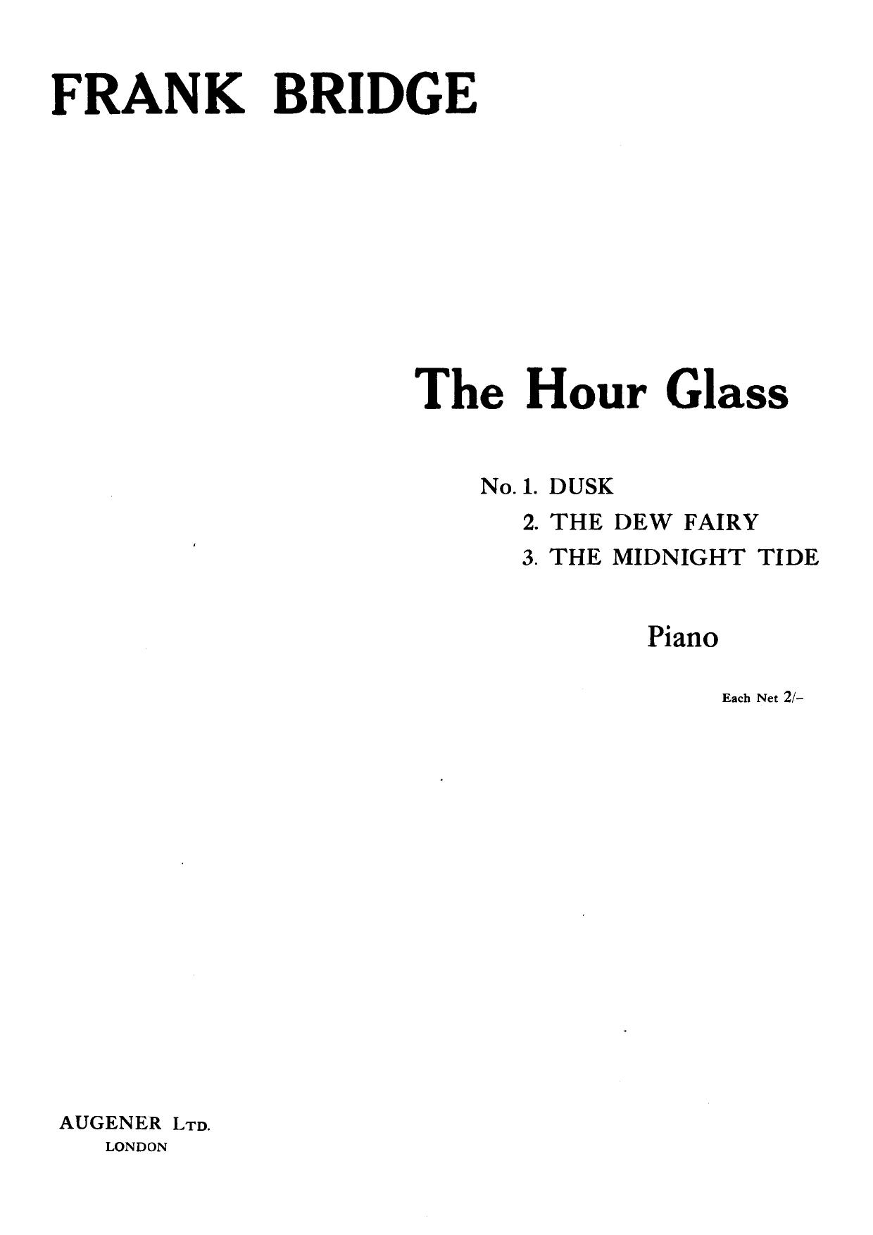 Bridge H148 The Hour Glass by 3 The Midnight Tide 1920
