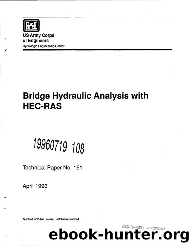 Bridge Hydraulic Analysis with HEC-RAS by U.S. Army Corps of Engineers