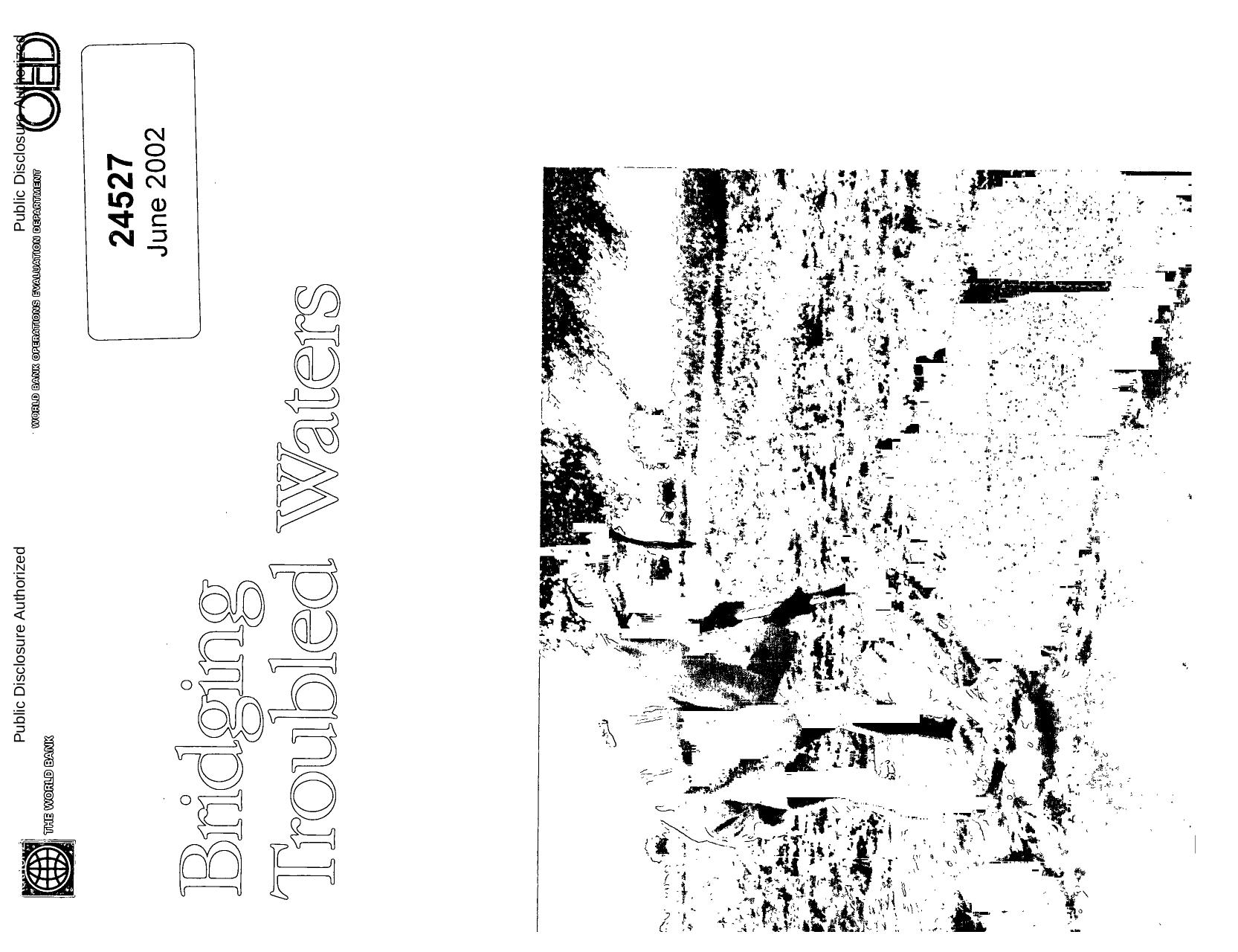 Bridging Troubled Waters: Assessing the World Bank Water Resources Strategy by George Keith Pitman