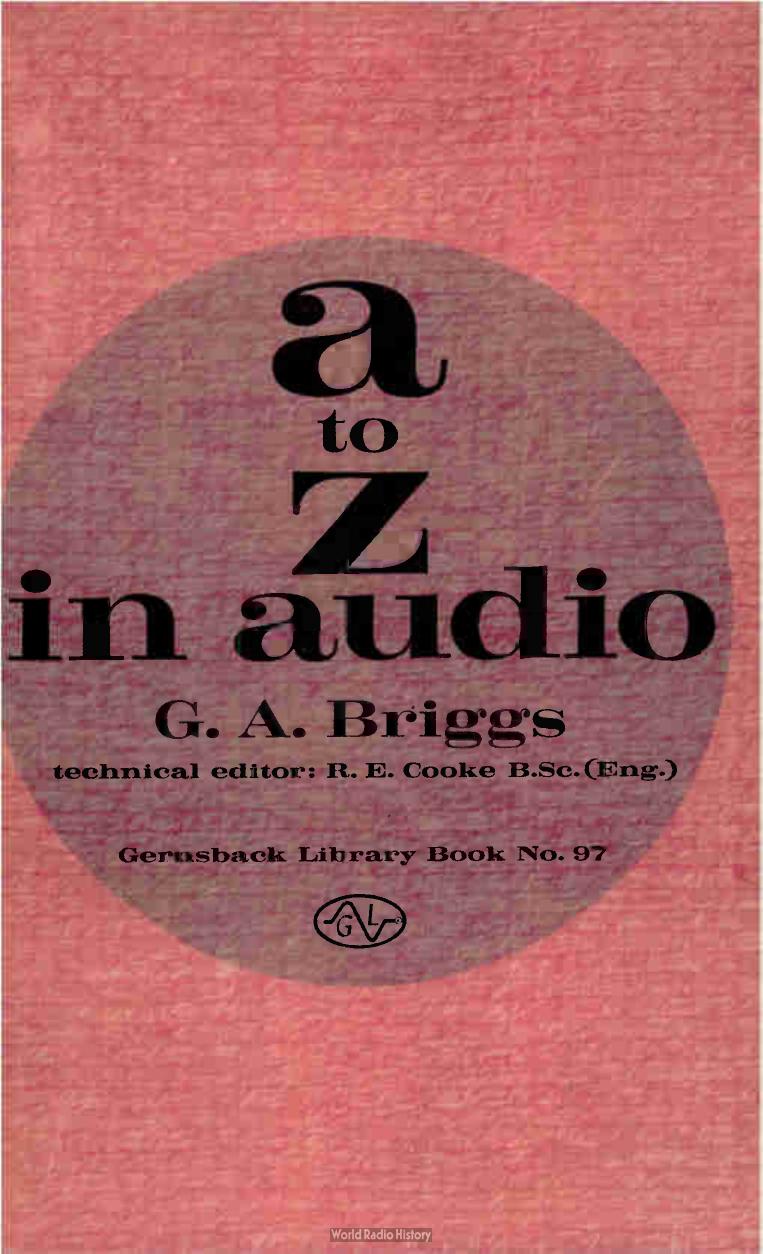 Briggs-A-to-Z-in-Audio-1961 by Unknown
