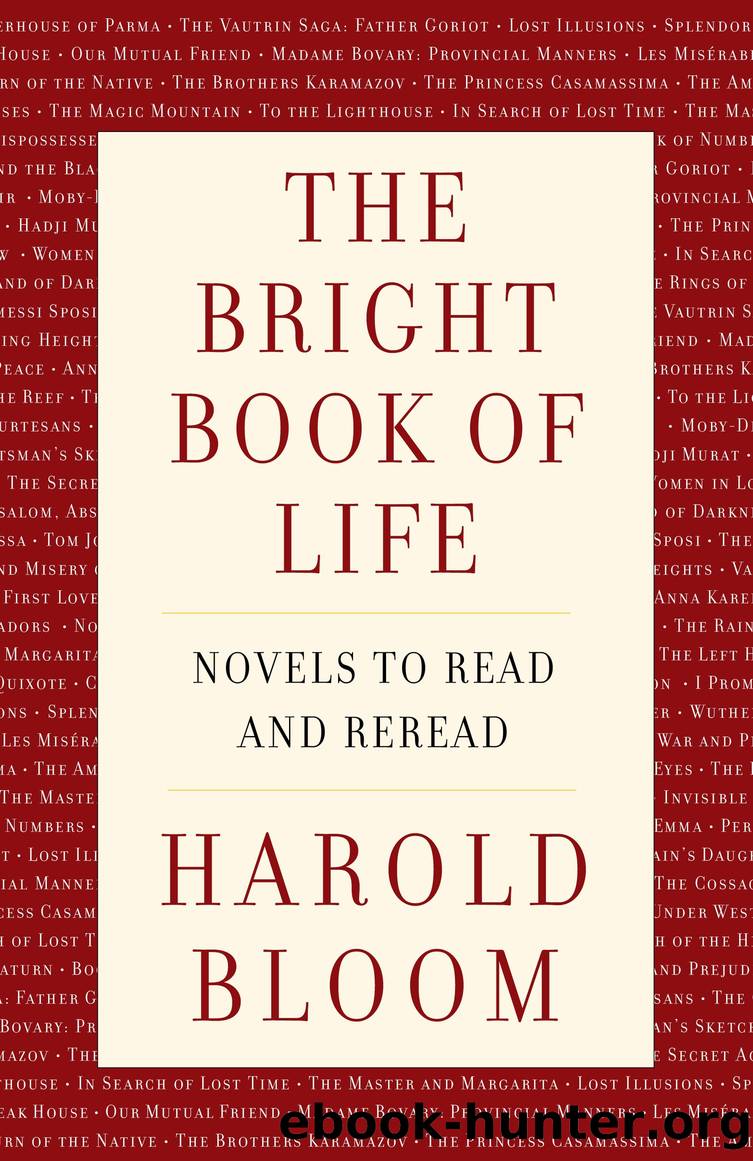 Bright Book of Life : Novels to Read and Reread (9780525657279) by Bloom Harold