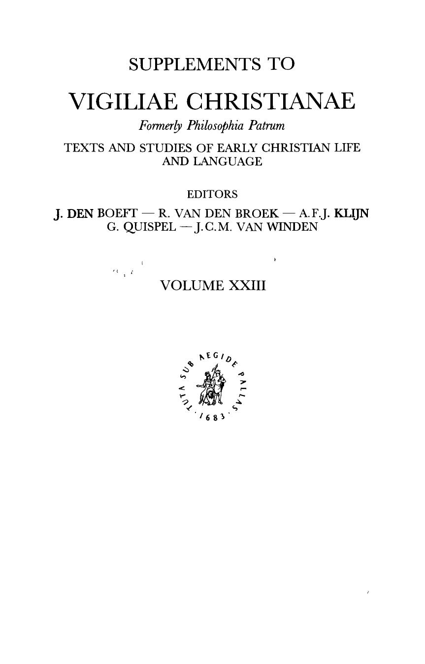 Brill Publishing St. Cyril of Alexandria the Christological Controversy, Its History Theology and Texts (1994) (no OCR) by Unknown
