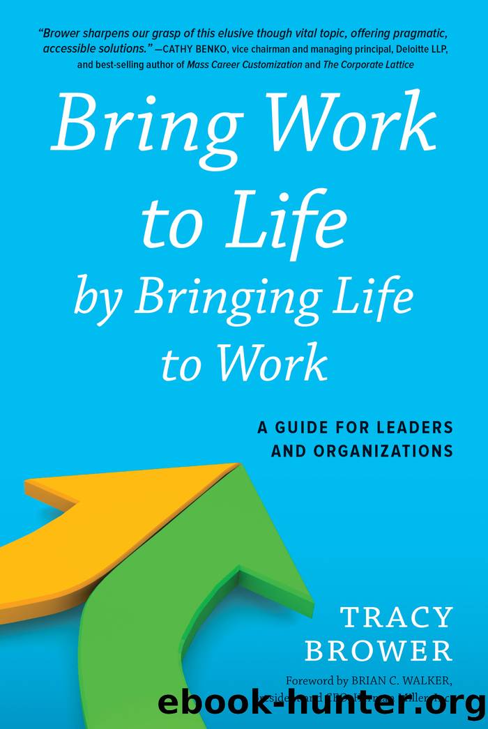 Bring Work to Life by Bringing Life to Work: A Guide for Leaders and Organizations by Tracy Brower & Tracy Brower