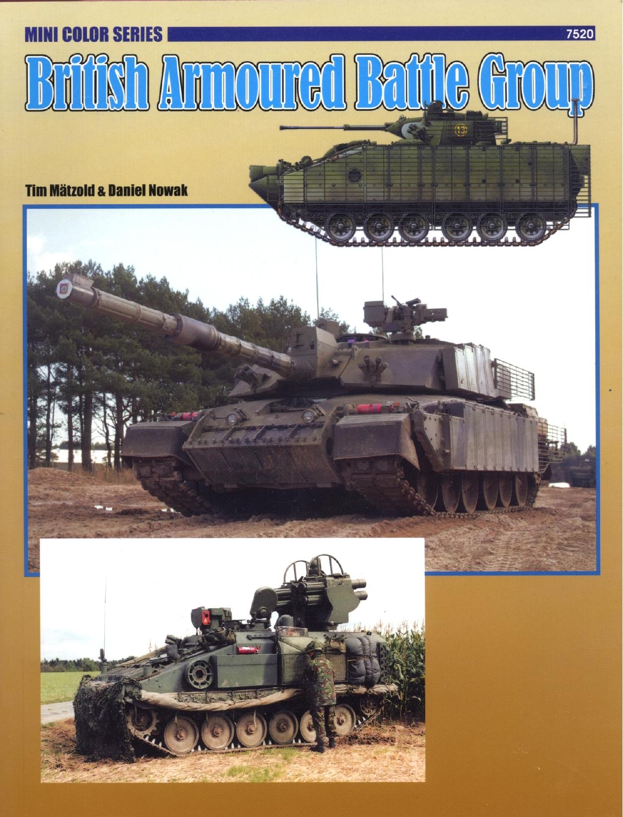 British Armoured Battle Group (Concord Mini Color Series 7520) by Tim Mätzold and Daniel Nowak