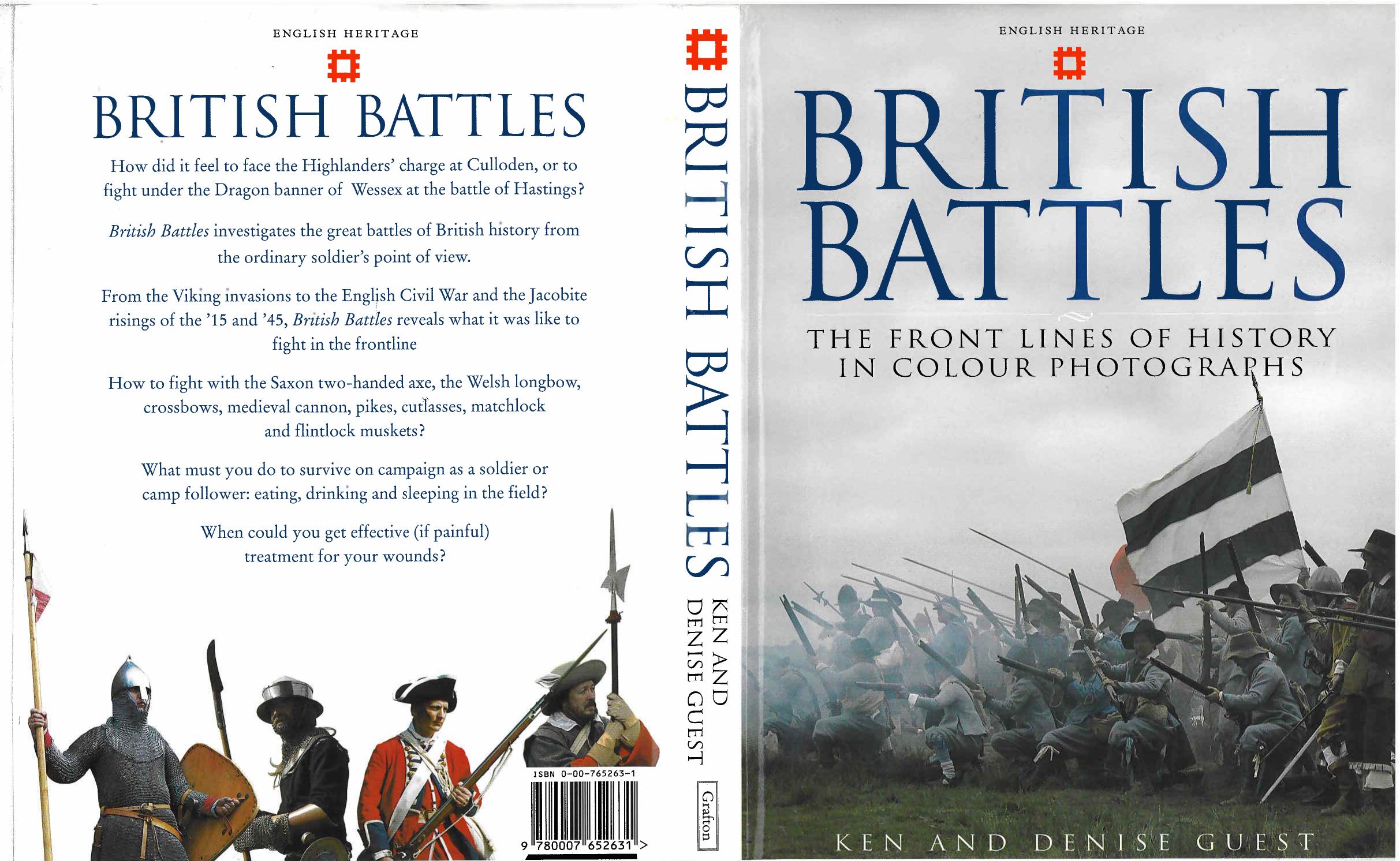 British Battles The Front Lines Of History In Colour Photographs by Guest