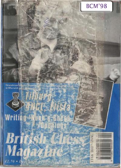 British Chess Magazine (Dec 98) by (SCAN: Niridha)
