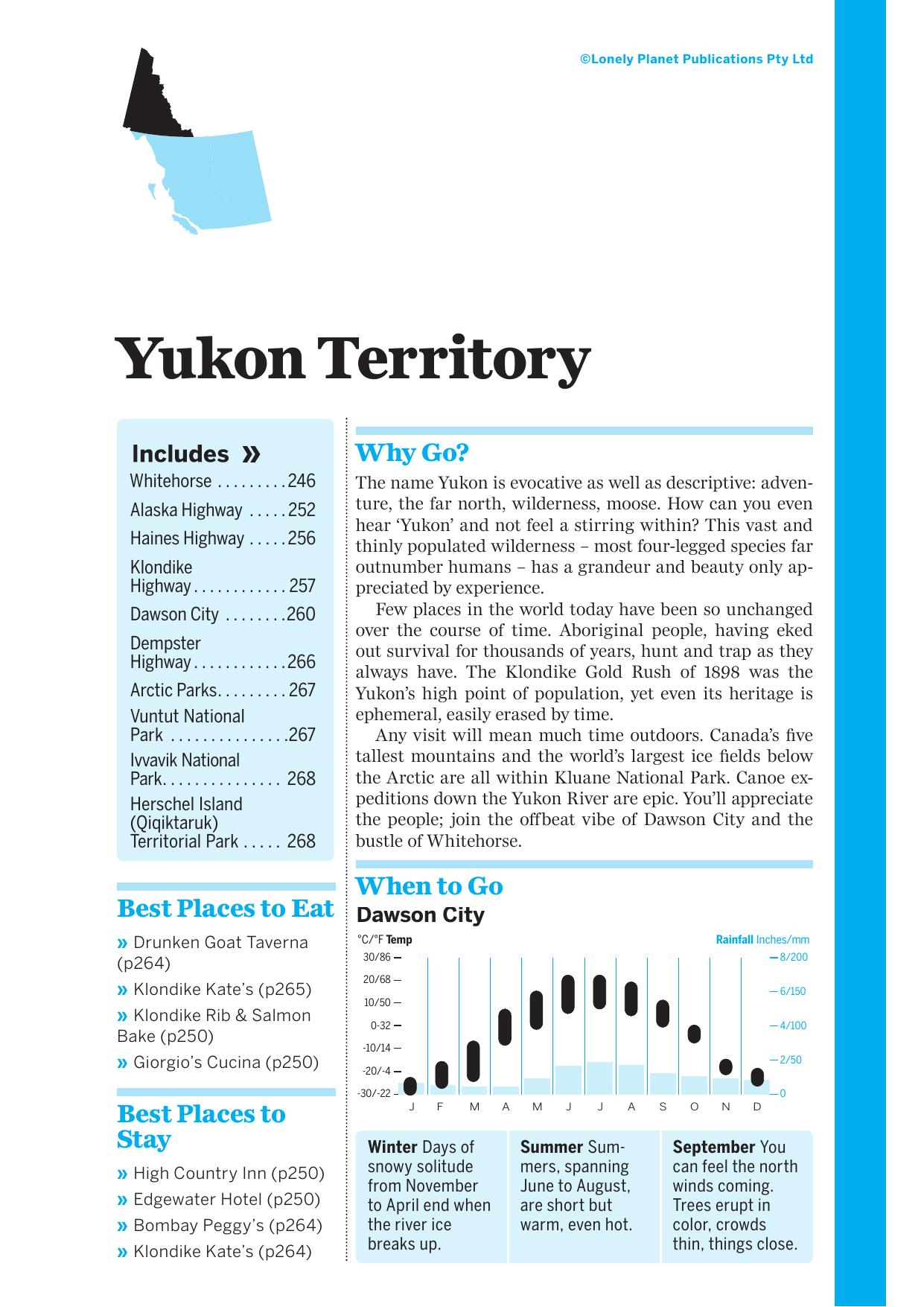 British Columbia & Canadian Rockies - Yukon (Chapter) by Lonely Planet