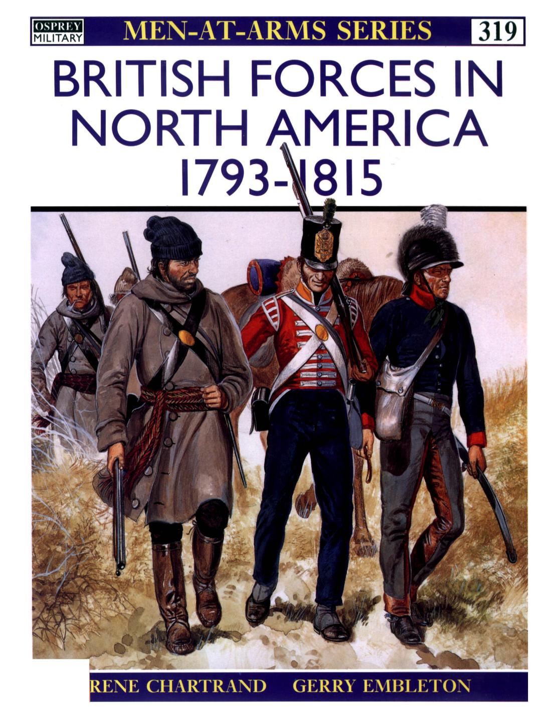 British Forces in North America 1793-1815 by Scanned and PDF by ElfFriend