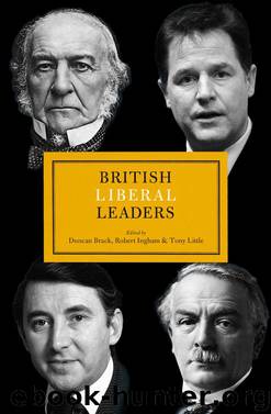 British Liberal Leaders by Brack Duncan; Little Tony; Ingham Robert