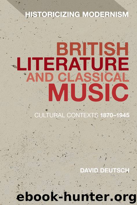 British Literature and Classical Music by Deutsch David