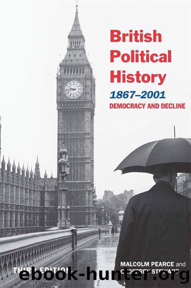 British Political History, 1867â2001 by Malcolm Pearce Geoffrey Stewart