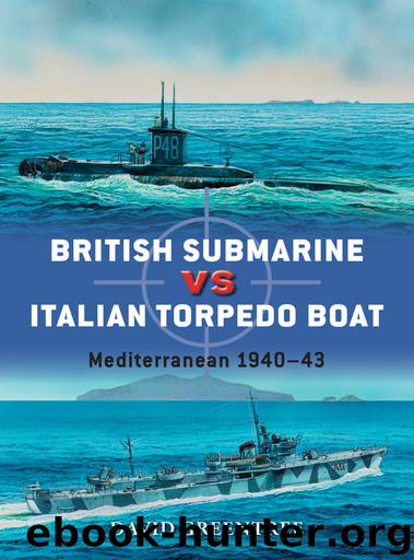British Submarine vs Italian Torpedo Boat by David Greentree