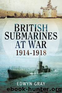 British Submarines at War by Edwyn Gray