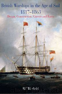 British Warships in the Age of Sail 1817-1863: Design, Construction, Careers and Fates by Rif Winfield