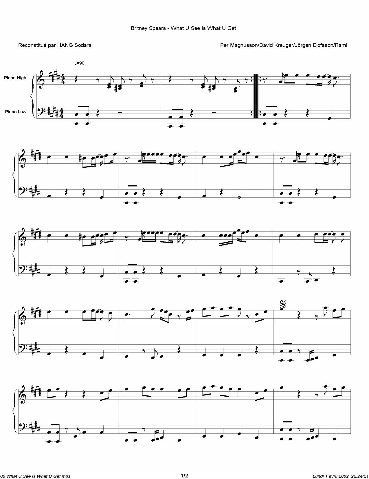 Britney Spears by What U see is what U get