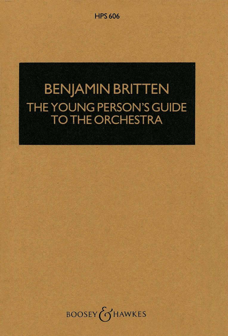Britten. The Young Person's Guide to the Orchestra (full score) by SoloWeb