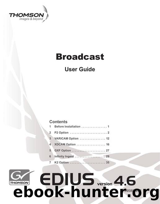 Broadcast User Guide by Thomson