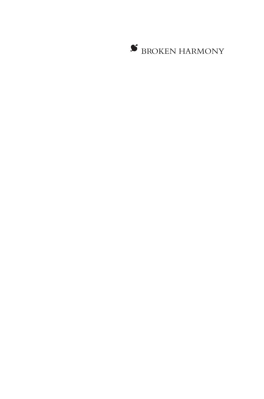 Broken Harmony: Shakespeare and the Politics of Music by Joseph M. Ortiz