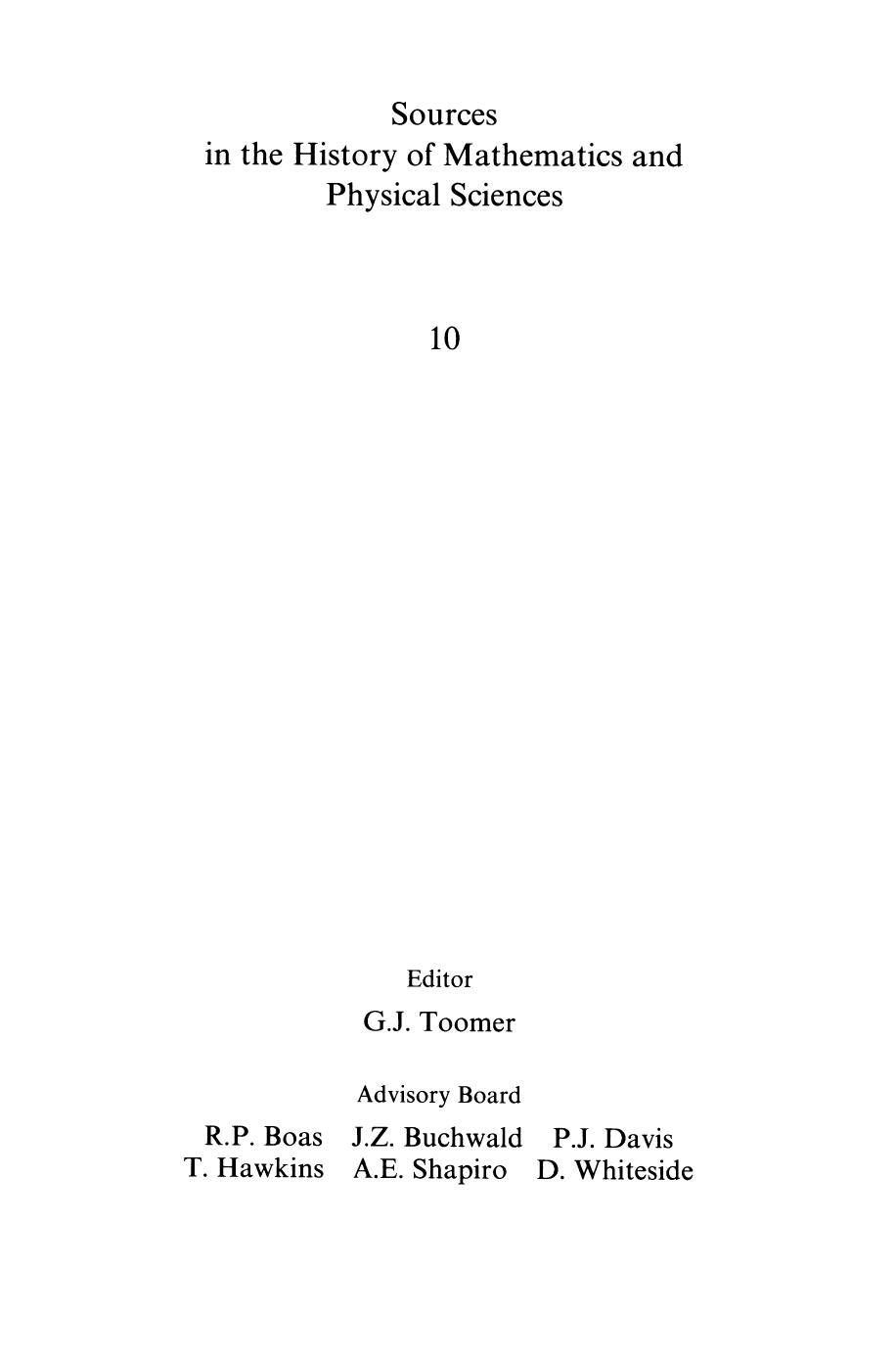 Brook Taylor’s Work on Linear Perspective: A Study of Taylor’s Role in the History of Perspective Geometry. Including Facsimiles of Taylor’s Two Books on Perspective by Kirsti Andersen (auth.)