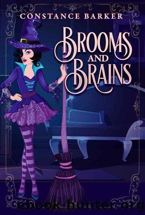 Brooms and Brains (A Hocus Pocus Cozy Witch Mystery Series Book 5) by Constance Barker & J. D. Sullivan
