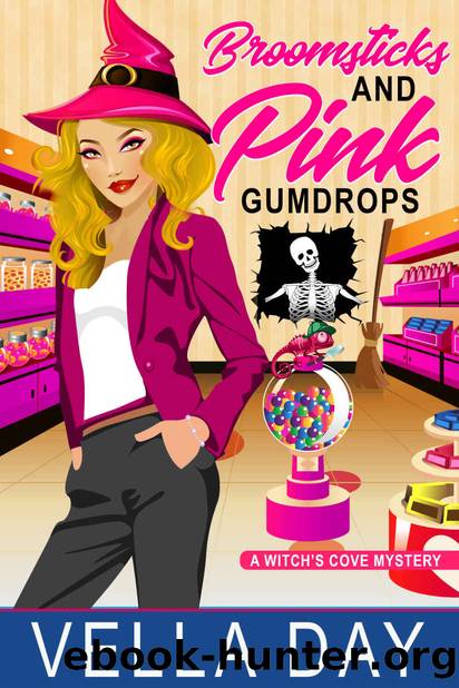 Broomsticks and Pink Gumdrops by Vella Day