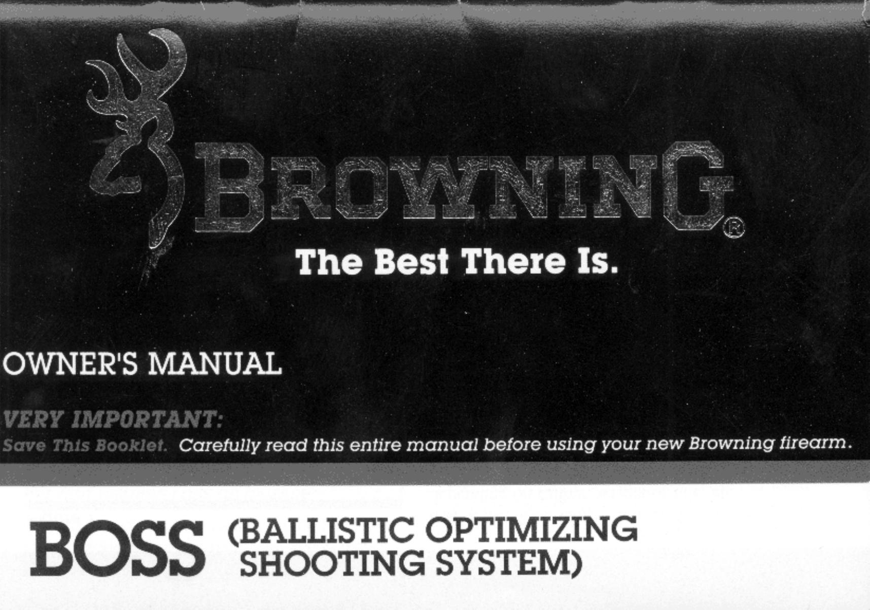 Browning Boss by Unknown