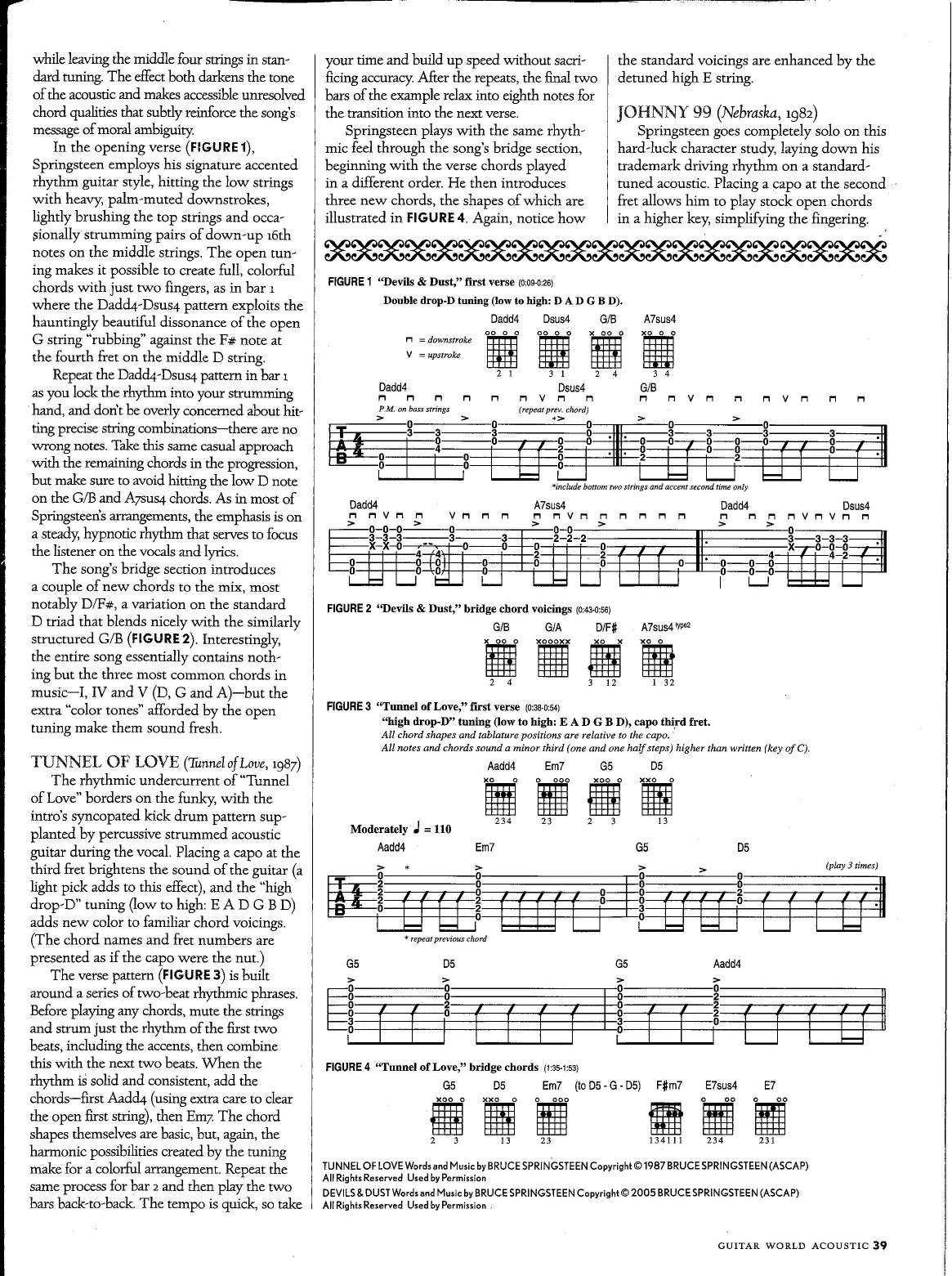 Bruce Springsteen Lesson by unknow