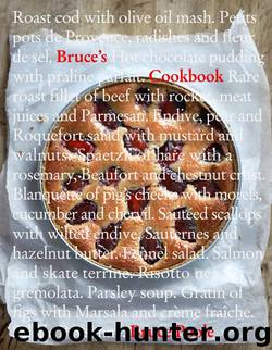 Bruce’s Cookbook by bruce poole