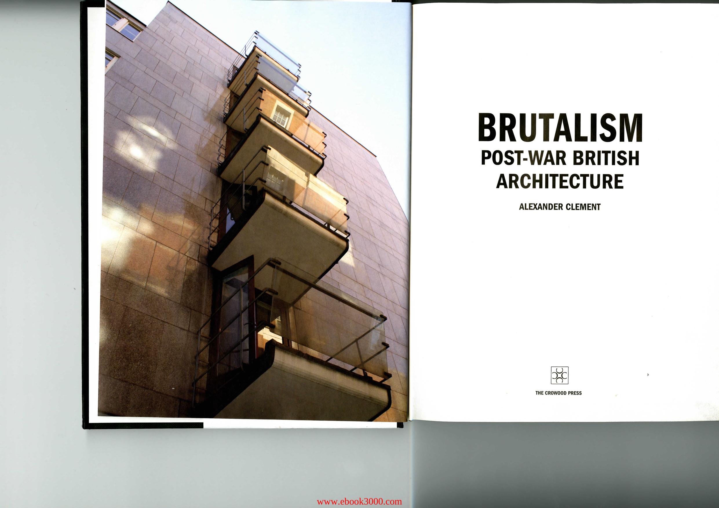 Brutalism: Post-War British Architecture by Unknow