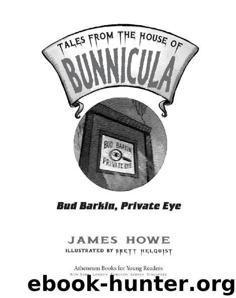 Bud Barkin, Private Eye by James Howe
