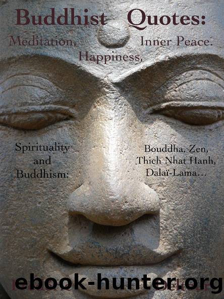 Buddhist Quotes by FREDERIC DELTOUR