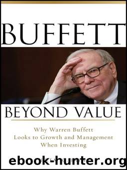 Buffett Beyond Value by Prem C. Jain