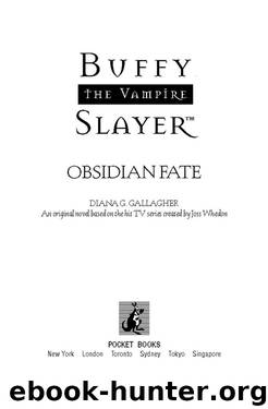 Buffy the Vampire Slayer - Buffy Season3 20 by Obsidian Fate # Diana G. Gallagher