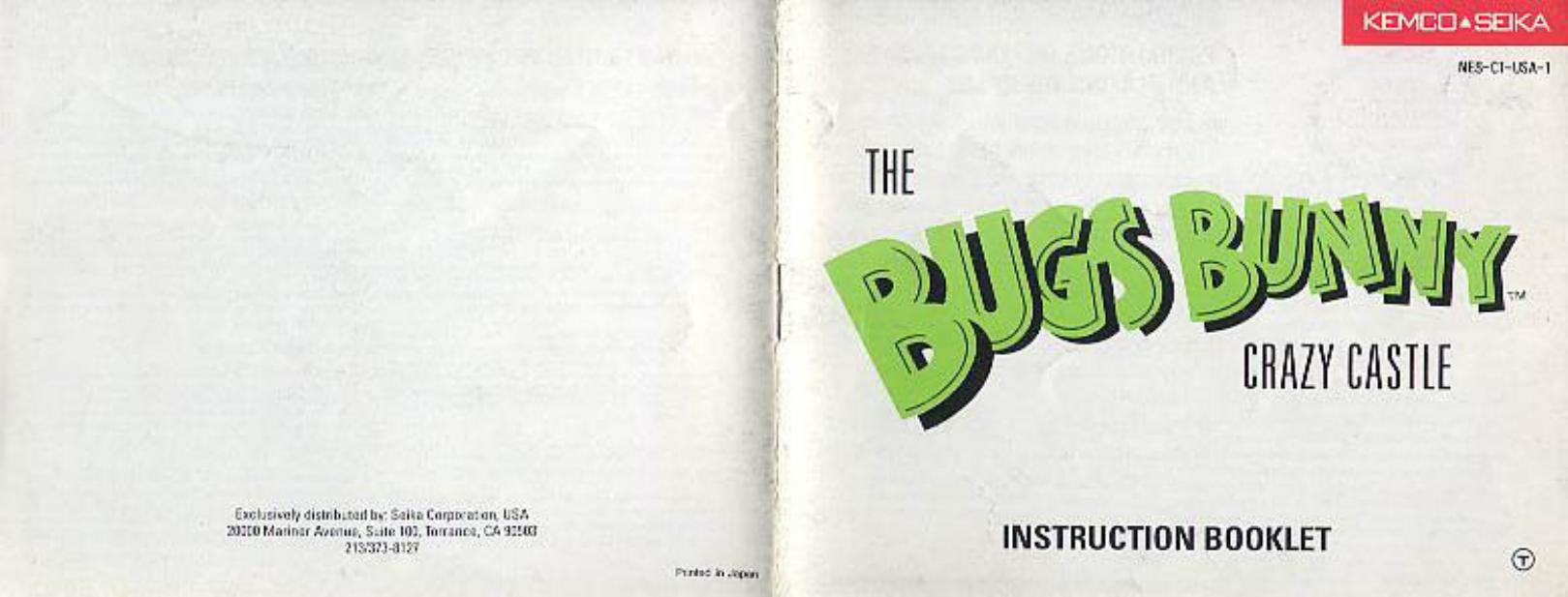 Bugs Bunny Crazy Castle, The (U) by Unknown