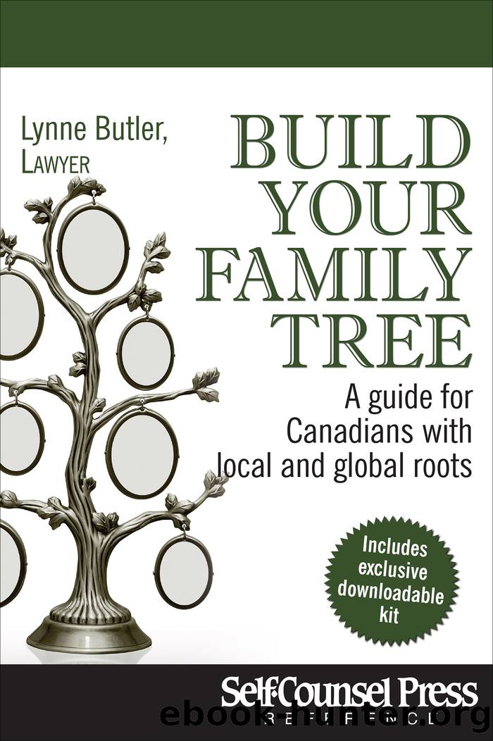 Build Your Family Tree by Lynne Butler