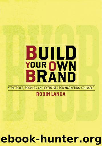 Build Your Own Brand (prop) by Robin Landa