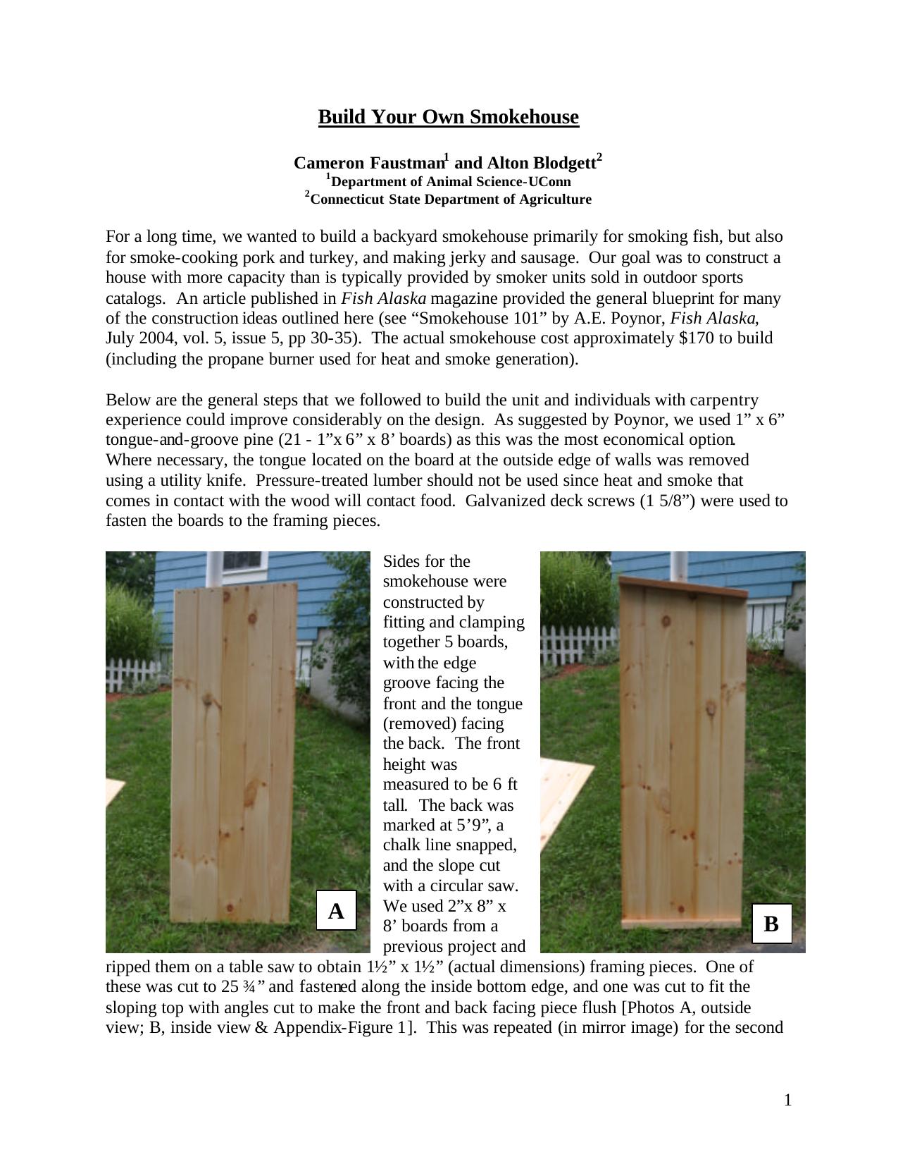 Build Your Own Smokehouse.PDF by kklein