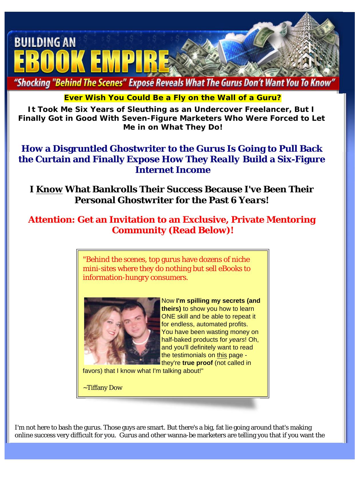 Building An EBook Empire. by Best of Kuszter's Collection