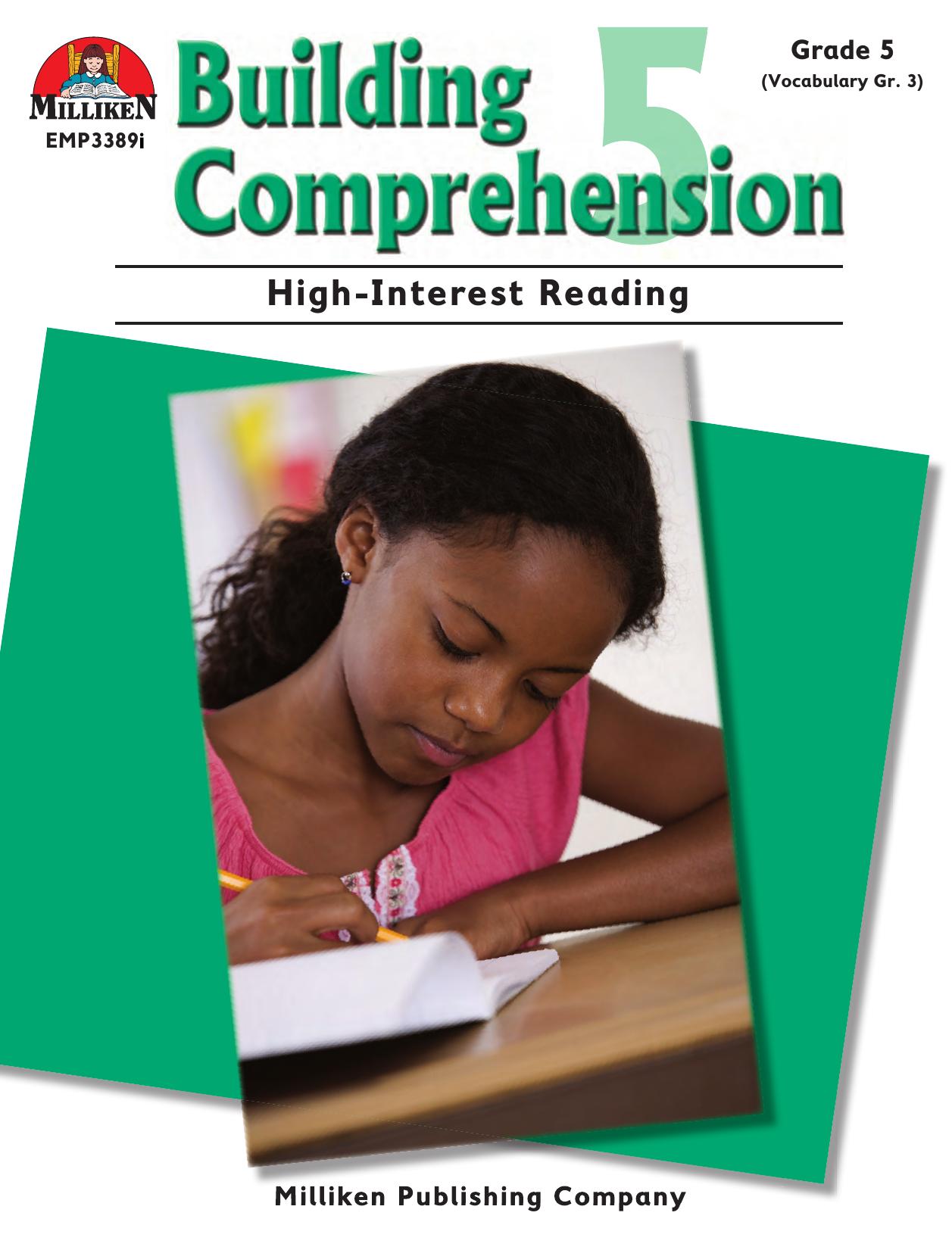 Building Comprehension - Grade 5 by Ellen M Dolan