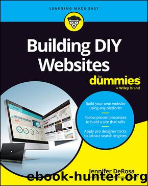 Building DIY Websites For Dummies by Jennifer DeRosa