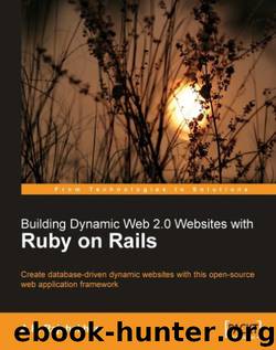 Building Dynamic Web 2.0 Websites with Ruby on Rails by A. P. Rajshekhar